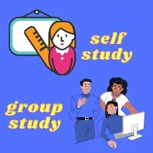 self study vs group study